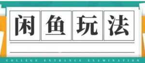 闲鱼怎么做赚钱?龟课-闲鱼无货源电商玩法,教程视频第19期-课程网