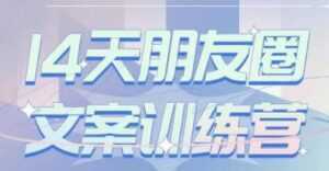 S商学院《14天朋友圈文案训练营》听了就会写，写了就会卖-课程网