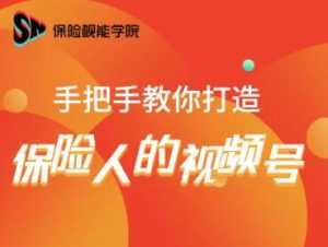 保险视能学院：手把手教你打造保险人的视频号【视频课程】-课程网